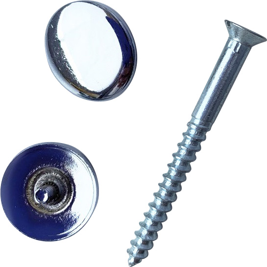 Тримач для дзеркала D18/4x50 хром 4 шт. Expert Fix