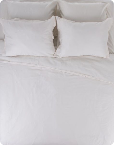 Комплект постельного белья Armor 2 айвори Sesli Tekstil 