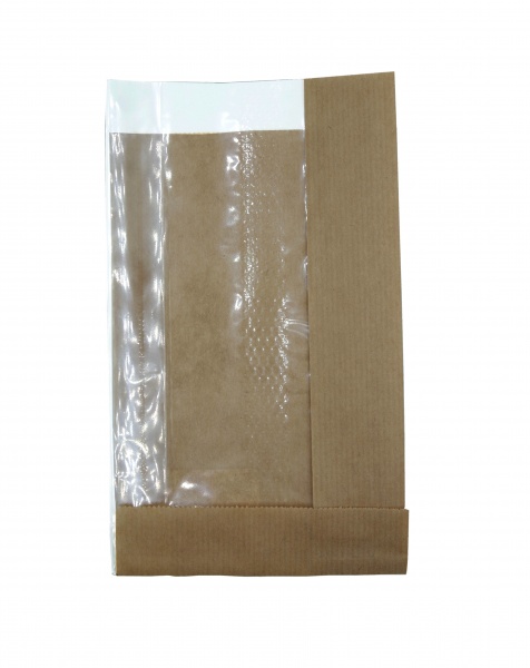 Пакет паперовий Weekend з вікном 120х210х60 мм 100 шт.