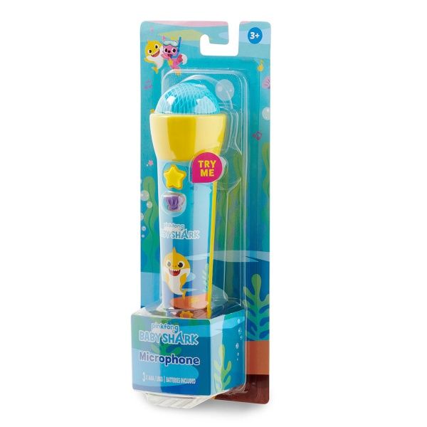 Іграшка інтерактивна BABY SHARK Музичний мікрофон