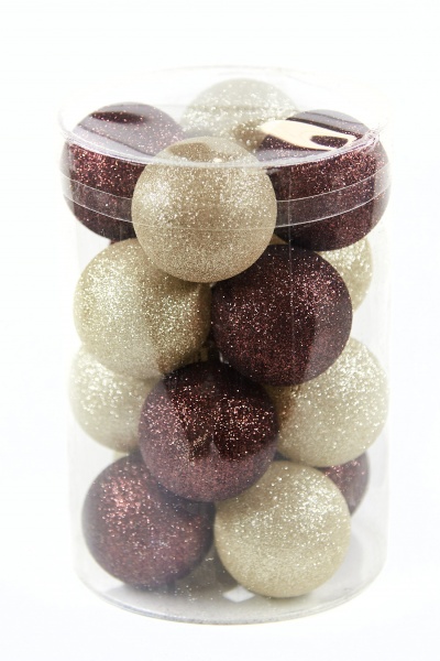 Набор елочных шаров 9538 d145 мм 21,5 см 16 шт./уп. 