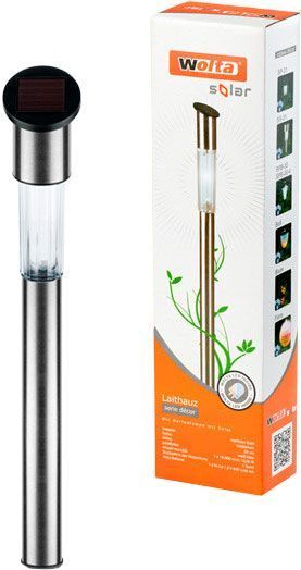 Світильник на сонячній батареї Wolta Laithauz 0,06 Вт IP44 сталь 