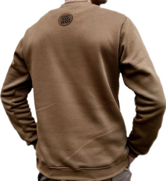 Світшот P1G-Tac Winter Sweatshirt Pablo Just Say No р. M UA281-29911-PB-CB [1174] Coyote Brown