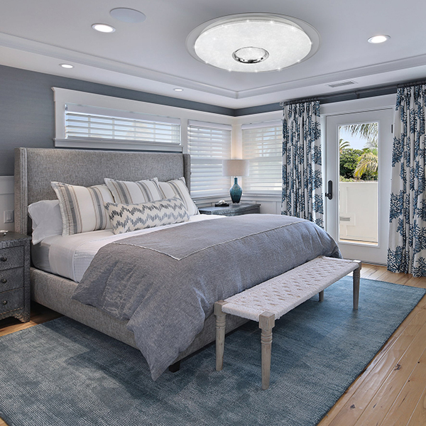 Світильник світлодіодний LightMaster Siena CE1100 з пультом ДК 60 Вт білий 3000-6500 К 