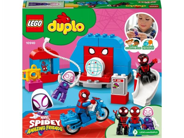 Конструктор LEGO DUPLO Штаб-квартира Человека-паука 10940