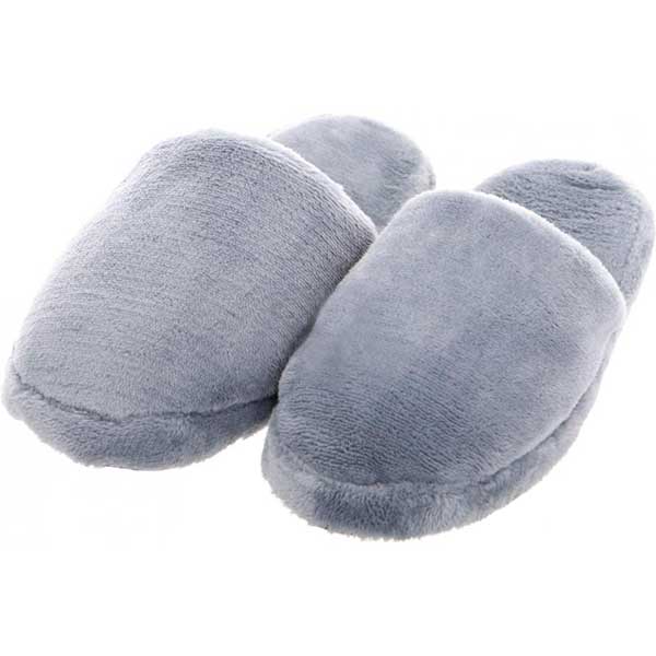 Халат женский La Nuit Star серый S + обувь