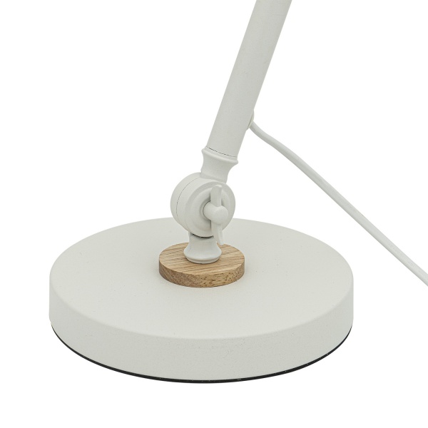 Настільна лампа Altalusse 1x40 Вт E27 білий INL-5049T-01 White & Natural 