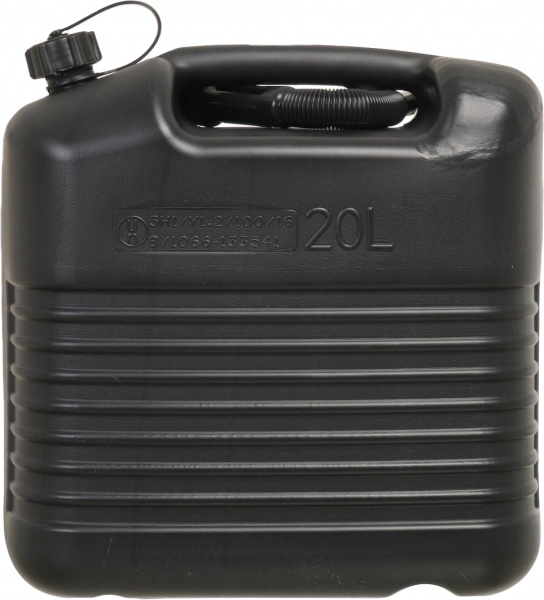 Каністра пластикова червоний/чорний B/1066-133541 20 л