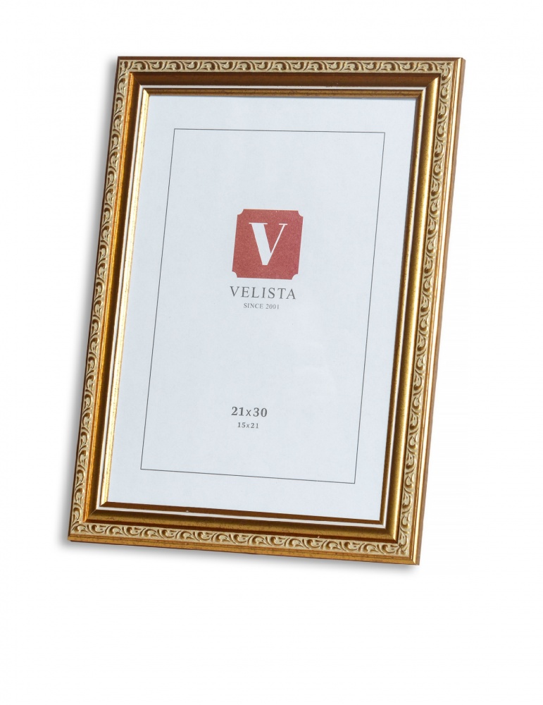 Рамка для фото Velista 30M-419v 21х30 см золотий