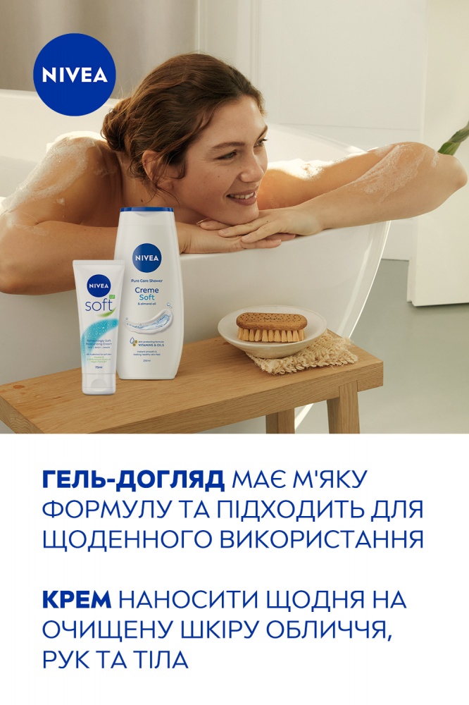 Набор для женщин Nivea SOFT CARE 2024
