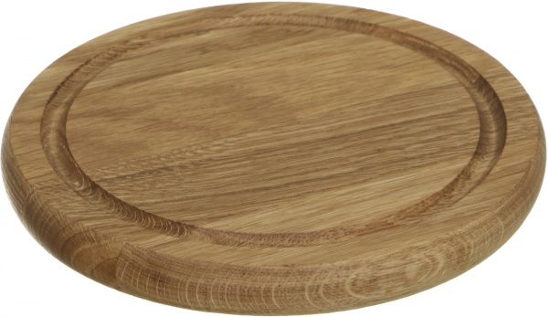 Тарелка для пиццы деревянная 20 см 