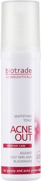 Тонік для обличчя Biotrade ACNE OUT Матуючий для жирної і схильної до акне шкіри 60 мл