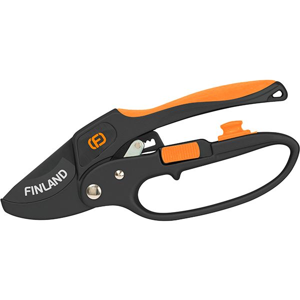Секатор садовый Finland с храповым механизмом 