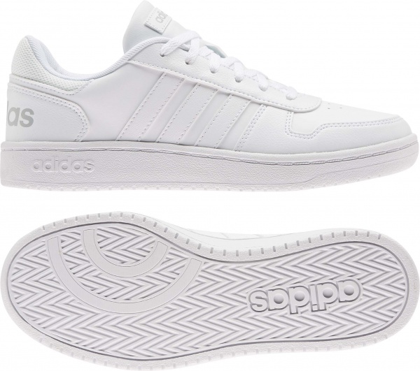Кросівки Adidas HOOPS 2.0 FY6024 р.UK 7 білий