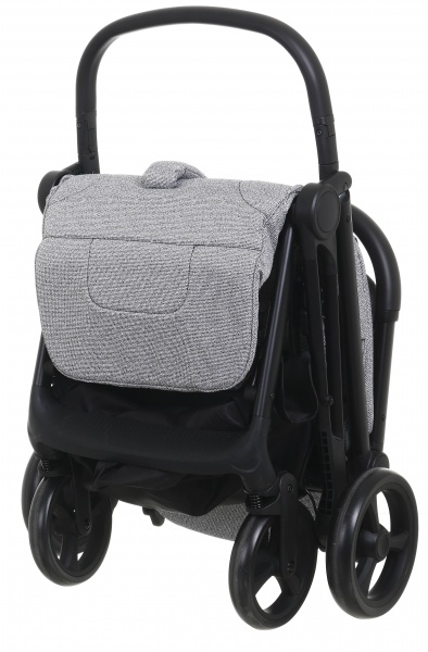 Коляска прогулочная Cleverkids A16 серая 