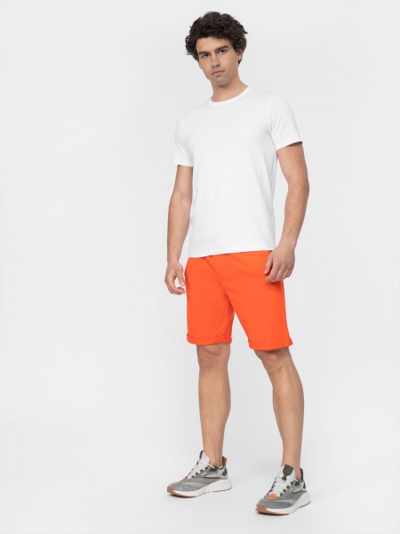 Футболка 4F TSHIRT 4FMM00TTSHM706-10S р.XS белый