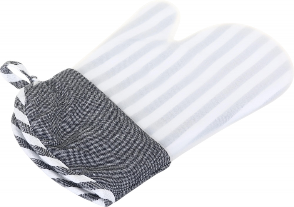 Варежка-прихватка силиконовая Betty 18x30 см серый La Nuit