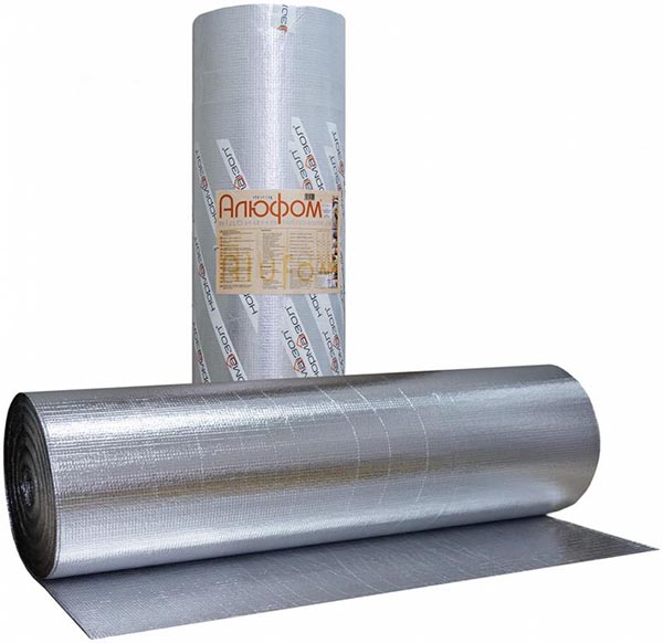 Полотно Normaizol с двусторонним фольгированием алюфом 3 мм