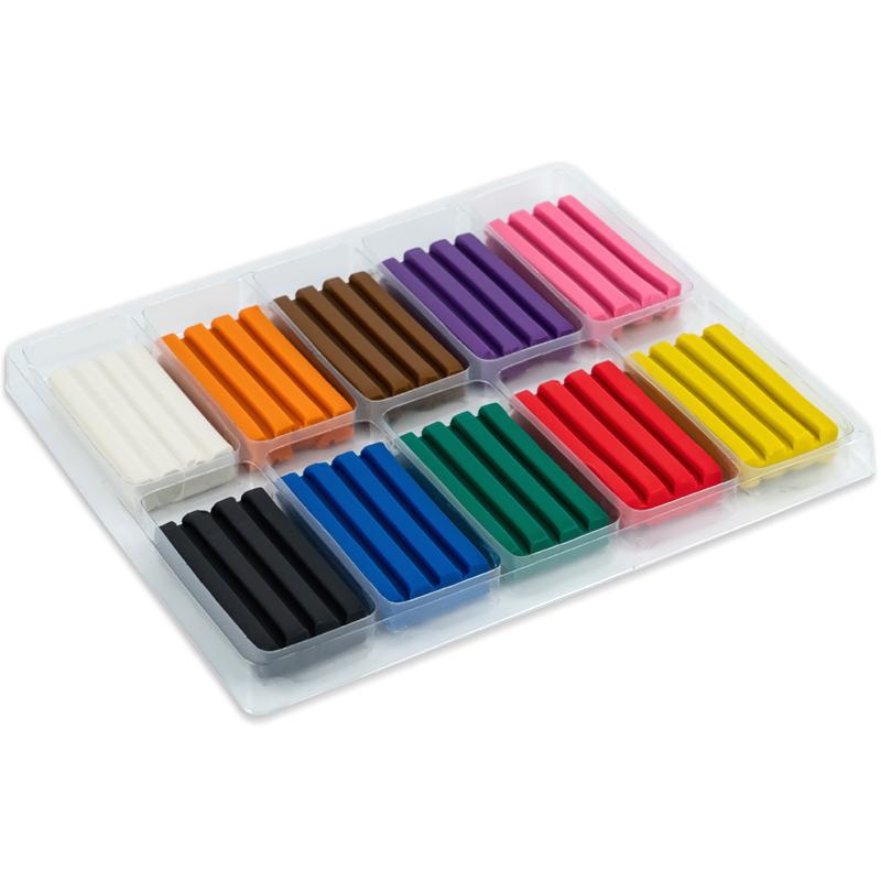 Пластилін восковий 10 кольорів 200 г HK24-084 KITE