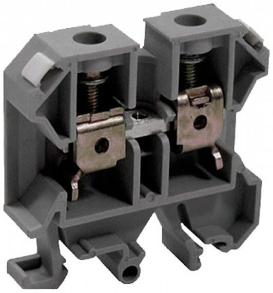 Колодка клемна набірна E.NEXT e.tc.din.pro.16 на DIN-рейку 16 кв.мм сірий 