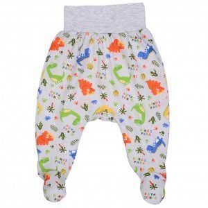 Повзунки дитячі Татошка для хлопчика 68 сірий 03107дино 