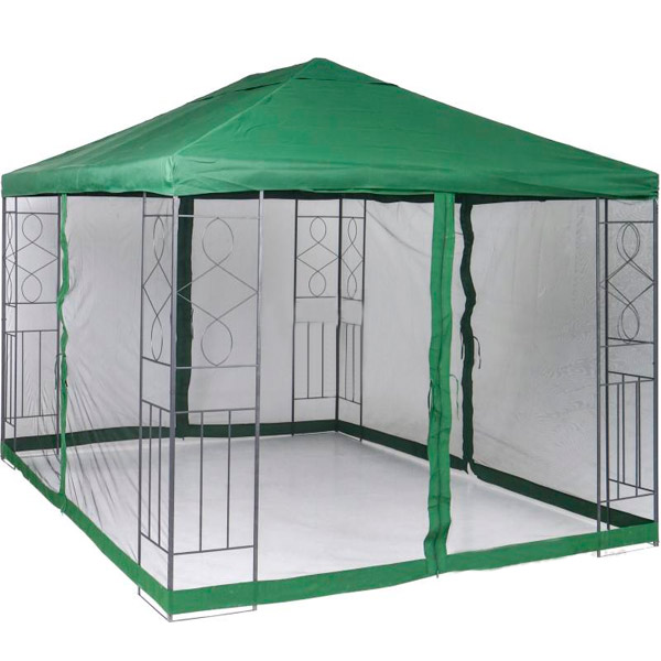 Павільйон садовий UP! (Underprice) з москітною сіткою 3x4 м DU171 Green