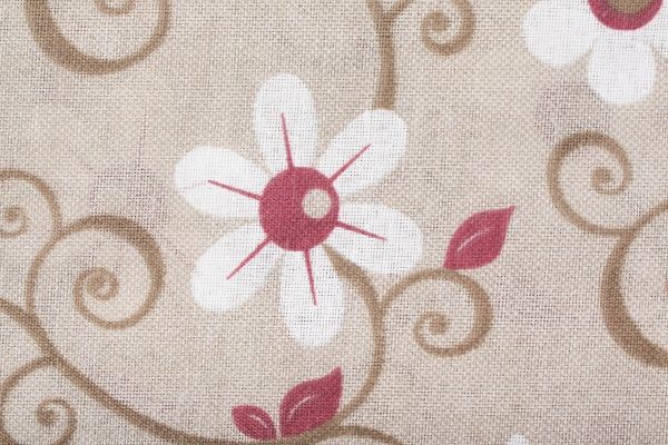 Скатерть Ginestra цветы 120x160 см красный Gemitex 