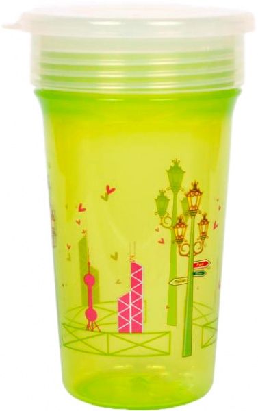 Стакан-непроливайка Lindo Стакан-непроливайка Lindo тренировочный 