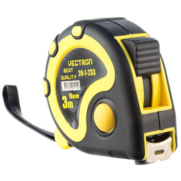 Рулетка Vectron 24-1-233 3м x16мм