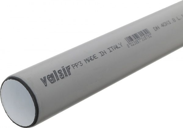 Труба каналізаційна ПП Valsir d40х1000 мм