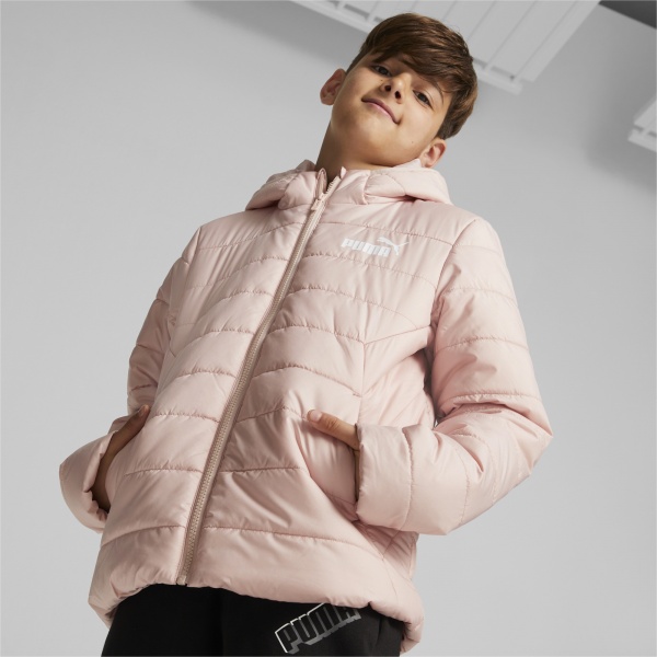 Куртка Puma ESS HOODED PADDED JACKET 67055947 р.140 пудра