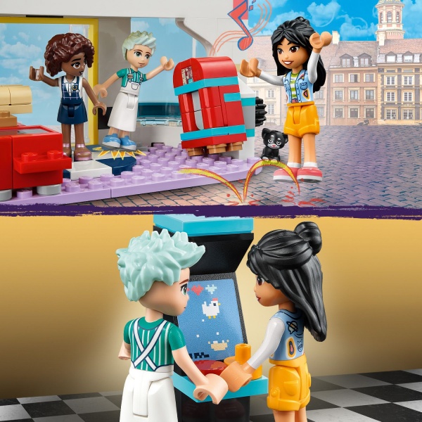 Конструктор LEGO Friends Ресторанчик в центре Хартлейк Сити 41728