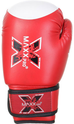 Боксерские перчатки MaxxPro AVG-616 Red vynil-04 р. 4 4oz Red vynil-04 красный