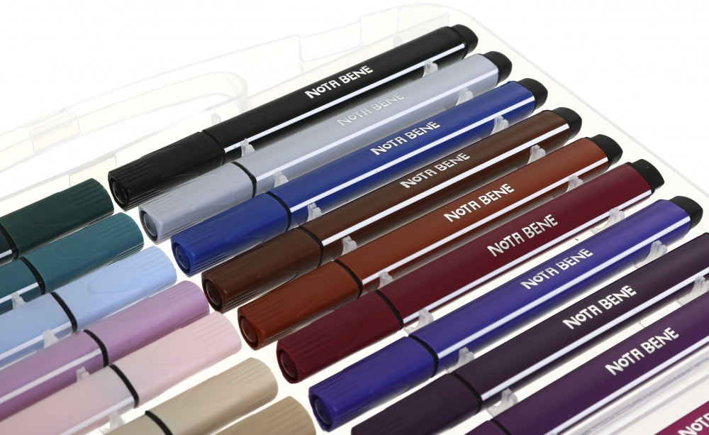 Набір фломастерів тригранних 36 шт Nota Bene