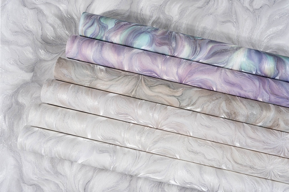 Обои виниловые на флизелиновой основе Славянские обои Le Grand Platinum Лисса 1618-03 1,06x10,05 м