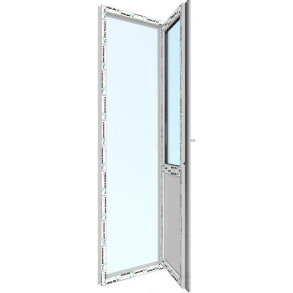 Дверь металлопластиковая VIKNALAND 700x2130 мм правая 