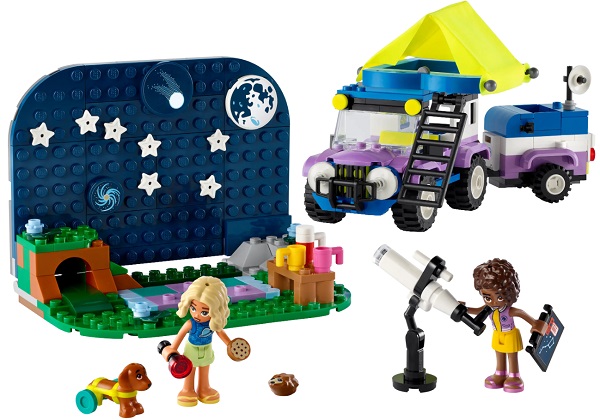 Конструктор LEGO Friends Кемпінговий автомобіль для спостереження за зірками 42603