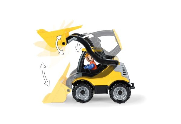 Бульдозер Lena Truckies 25 см с фигуркой водителя 1622