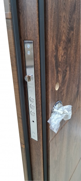 Двері вхідні Булат House-3 дуб бронзовий 2050x850 мм праві