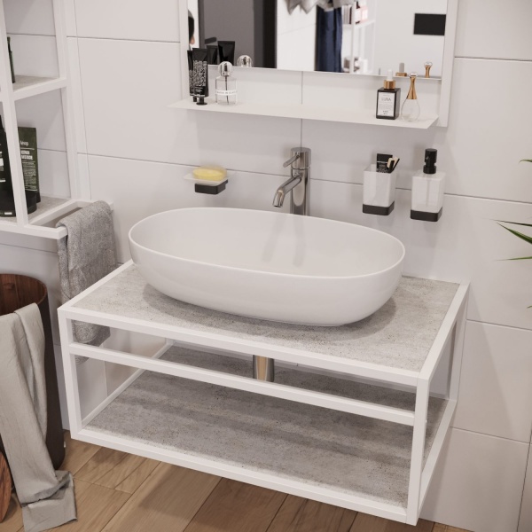 Тумба під умивальник Altstahl Tero 0 (766x330x466) біла