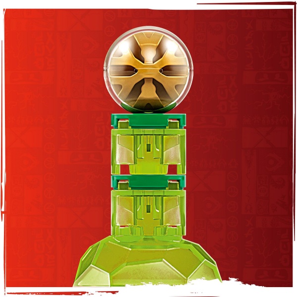 Конструктор LEGO NINJAGO Суперсила дракона Ллойда обертання спін-джитсу 71779