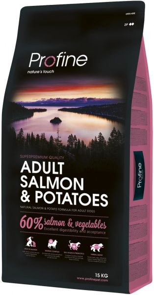 Корм Profine сухий для собак Adult Salmon лосось 15 кг