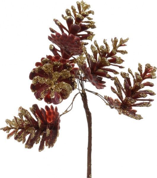 Декорація новорічна Пучок з шишками 15 см EPI-EYZ-H2203 
