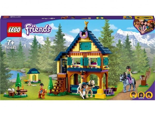 Конструктор LEGO Friends Лесной клуб верховой езды 41683