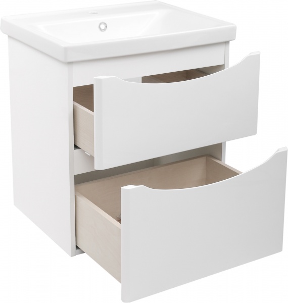 Тумба підвісна Мойдодир Лагуна з умивальником Anema 60