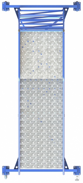 Драбина пересувна SHLM 4000 мм STOREHOUSE