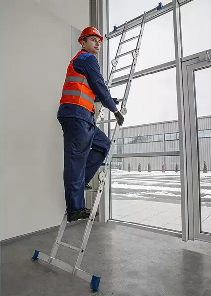 Шарнирная лестница-стремянка Virastar Acrobat 4x3 (VTL143) 