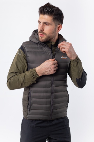 Жилет Avecs AV-50195B/2 р.3XL серый