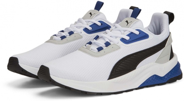 Кроссовки Puma ANZARUN FS 2.0 PUMA WHITE-PUMA BLACK-COO 39098203 р.41 белый