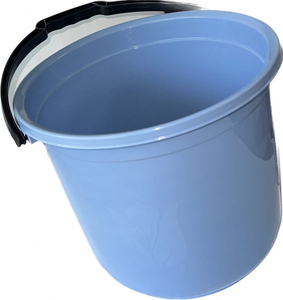 Відро без кришки 12 л лазурний 